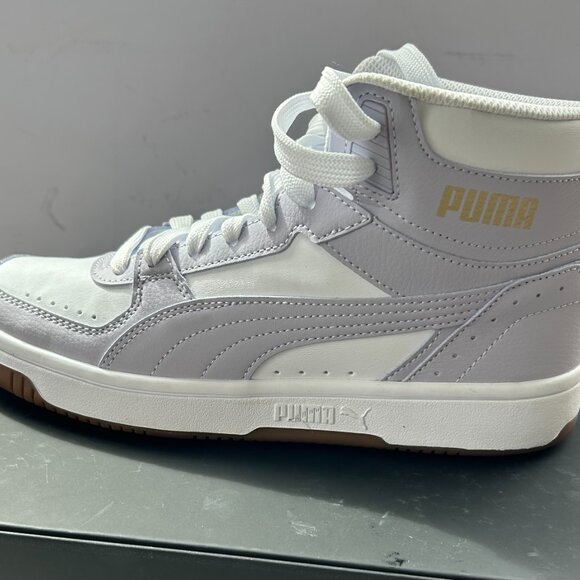 Puma Lavender Hightops - Picture 3 of 4